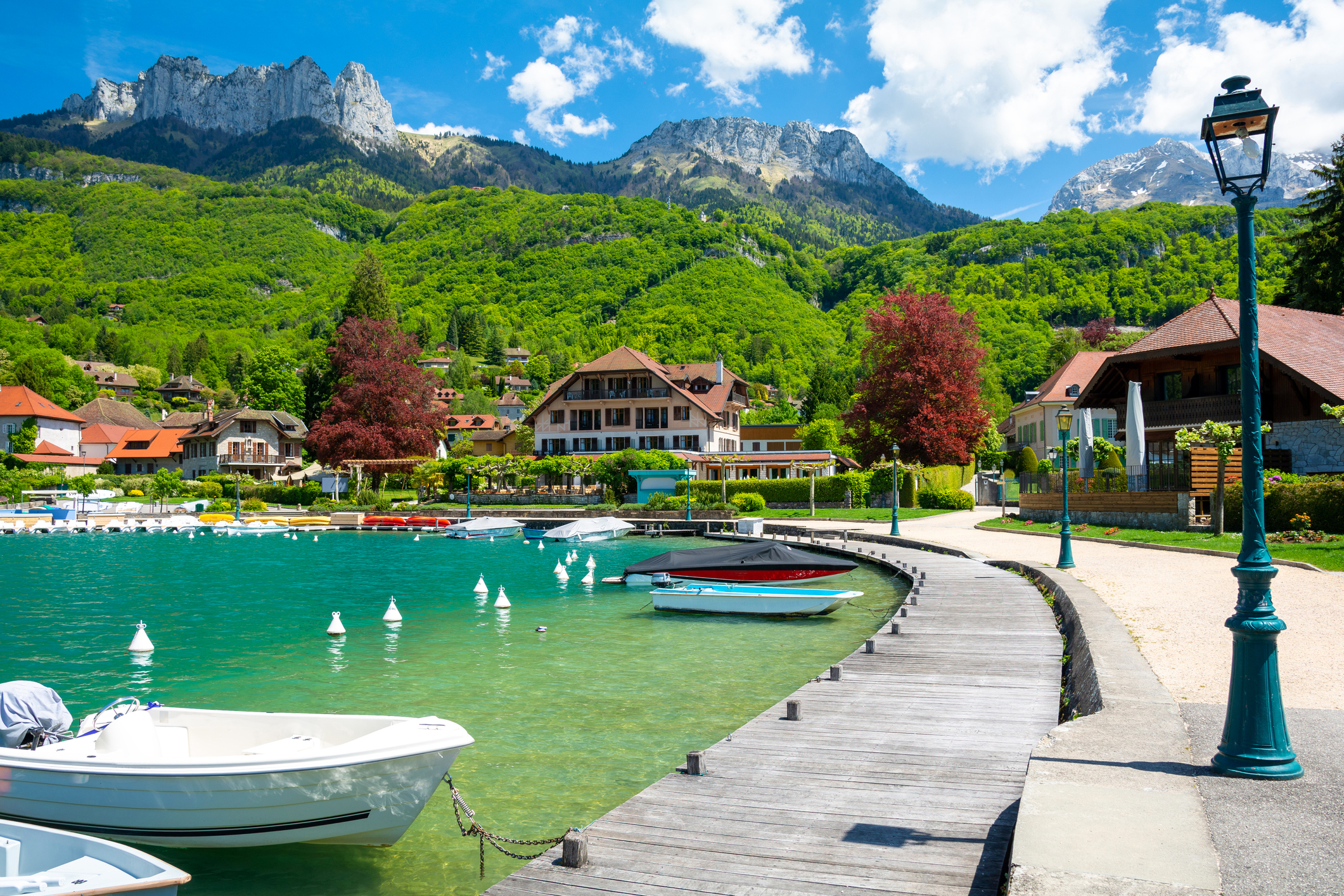 Activities at Lake Annecy